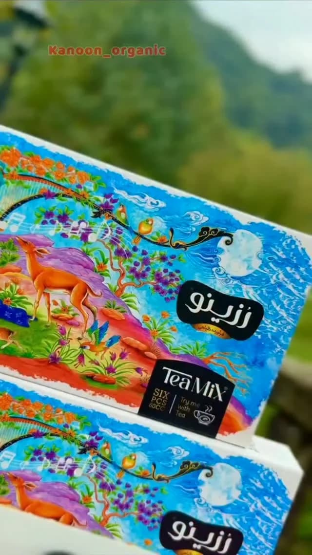 پک ۶ عددی عرقیجات ارگانیک رزینو