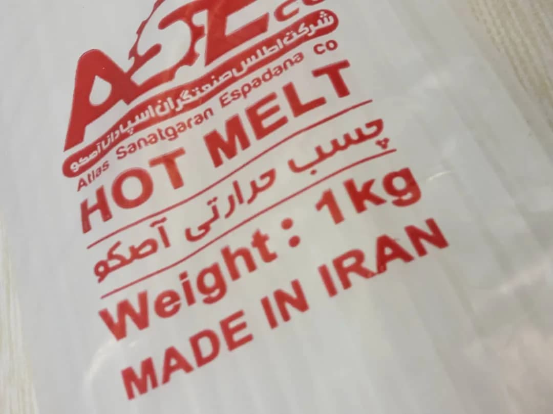 چسب حرارتی و اسپری — نمای بستهبندی — چسب حرارتی