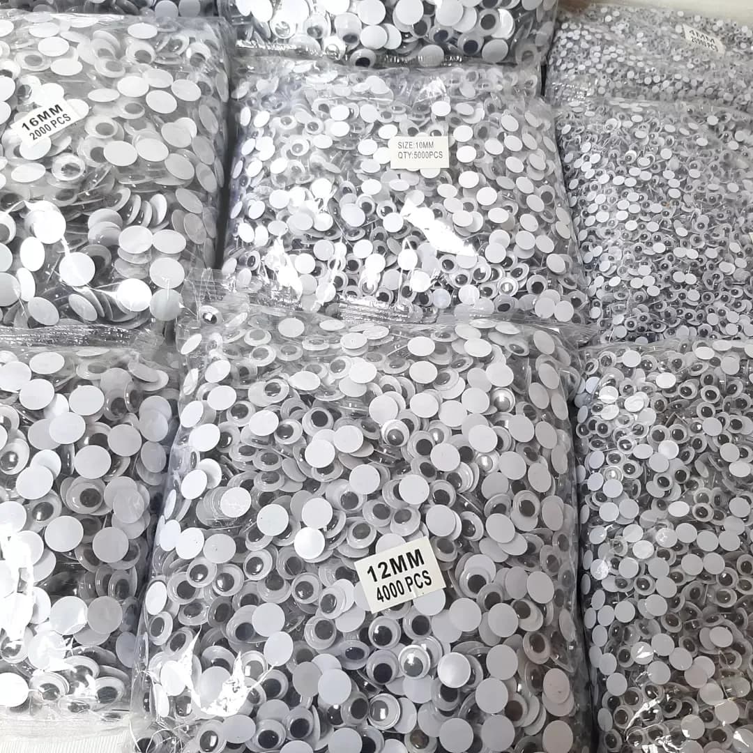 چشم عروسک بستهبندی بزرگ