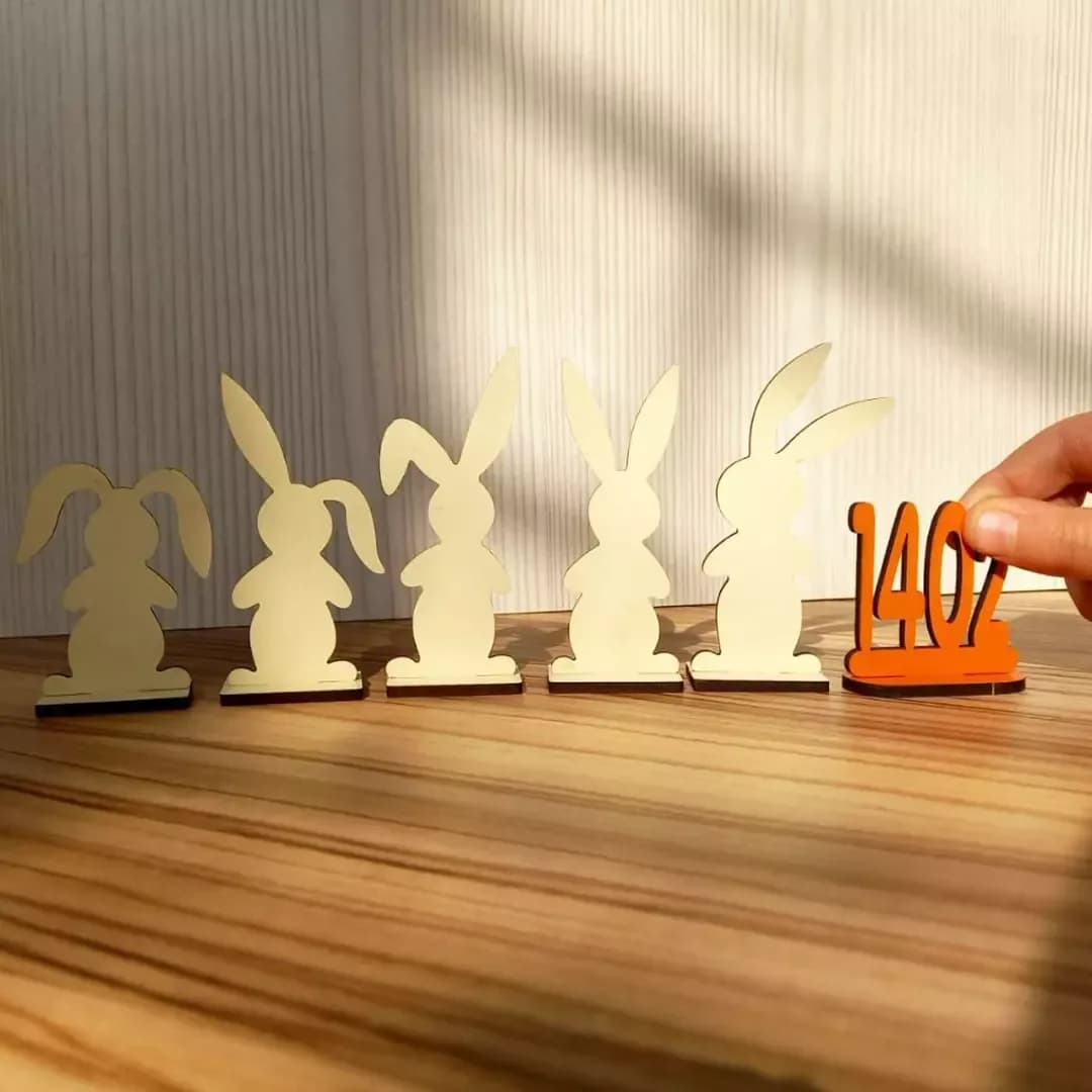 پک استند خانواده خرگوشی