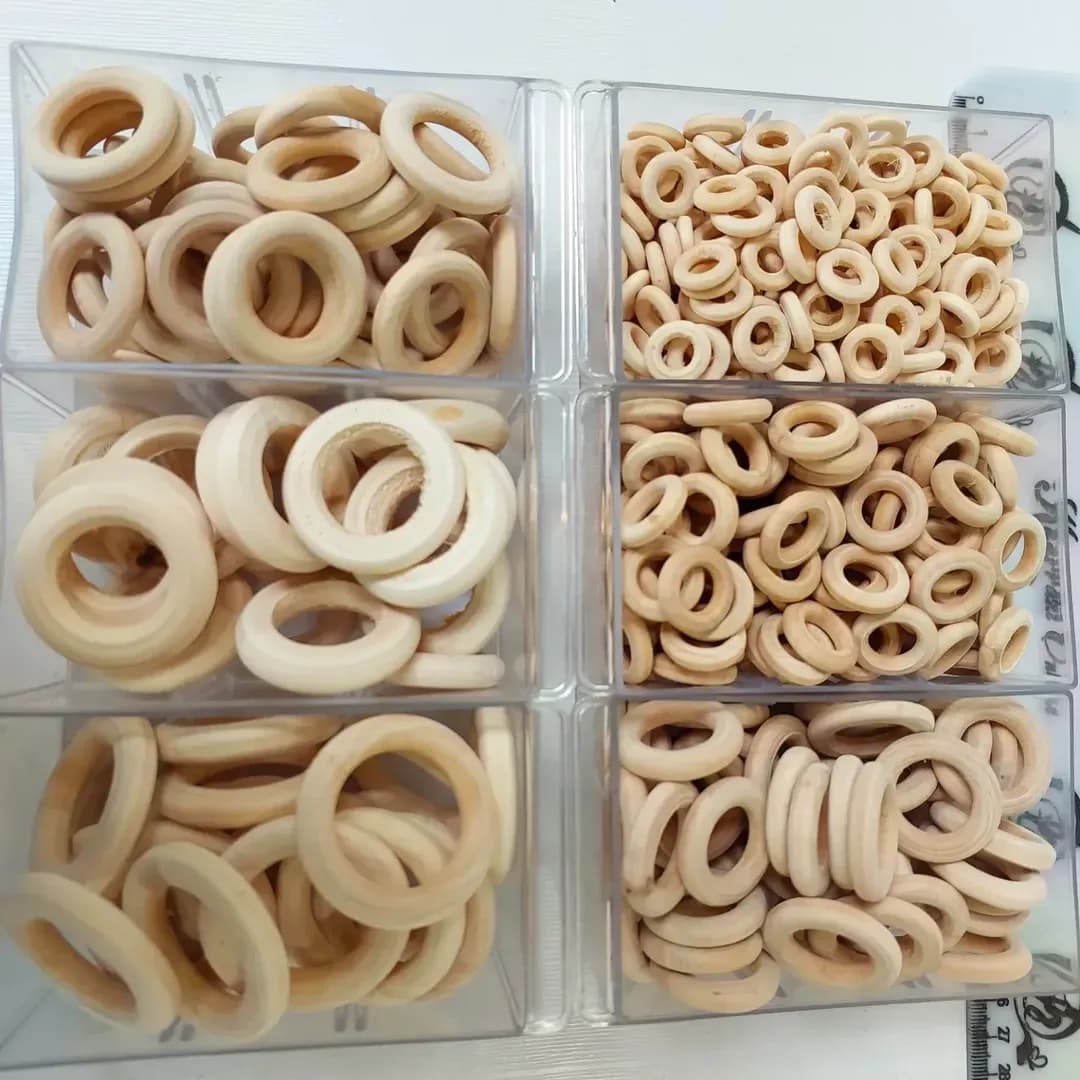 حلقه چوبی کوچک