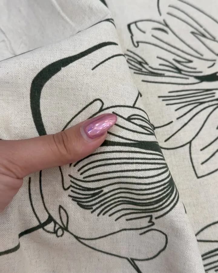 پارچه لینن فلوک