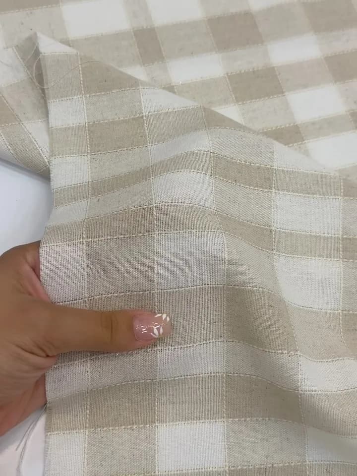 پارچه لینن خطی