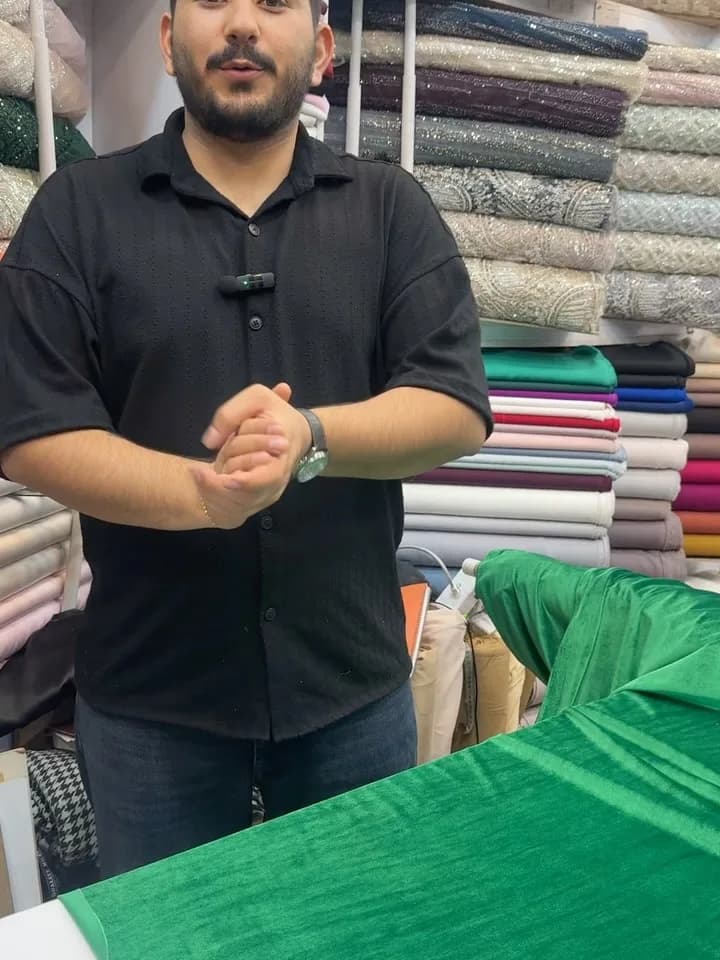 پارچه مخمل کش