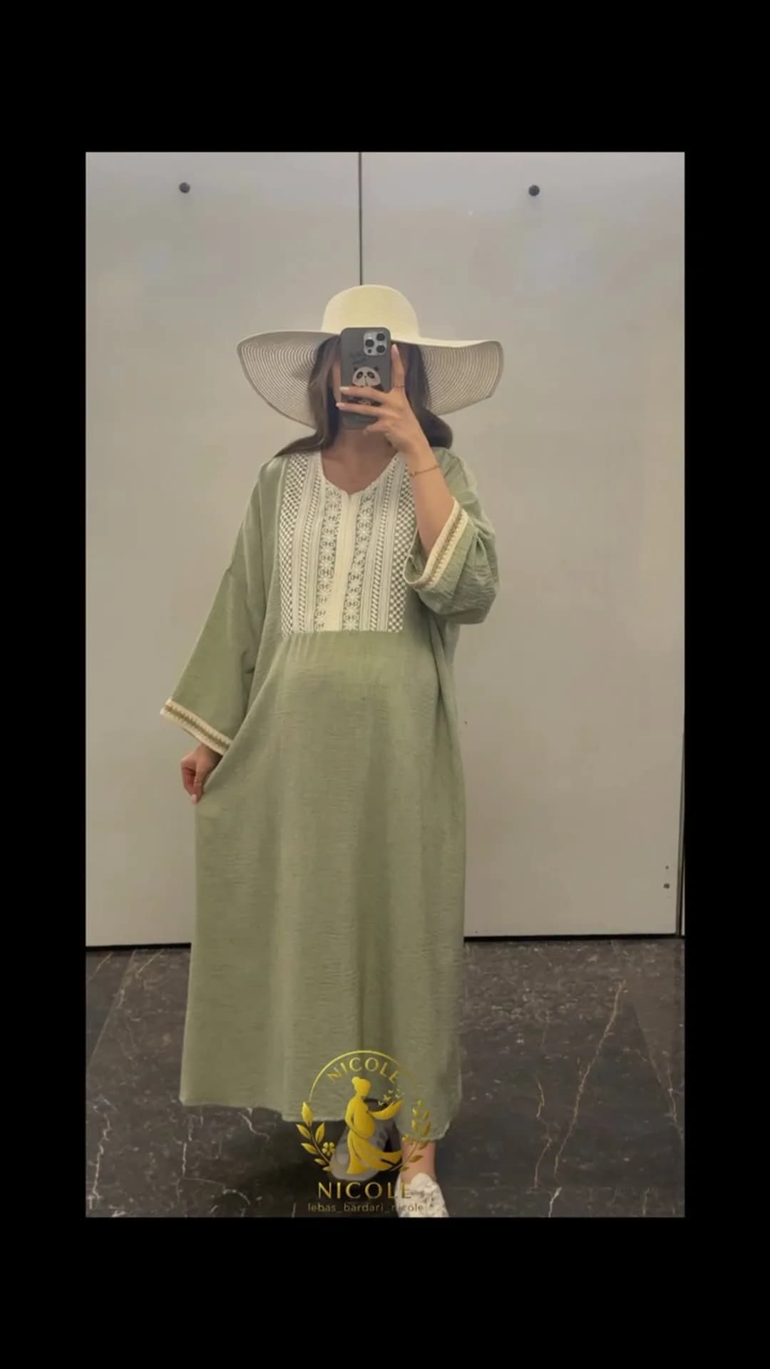 کفتان بارداری لینن