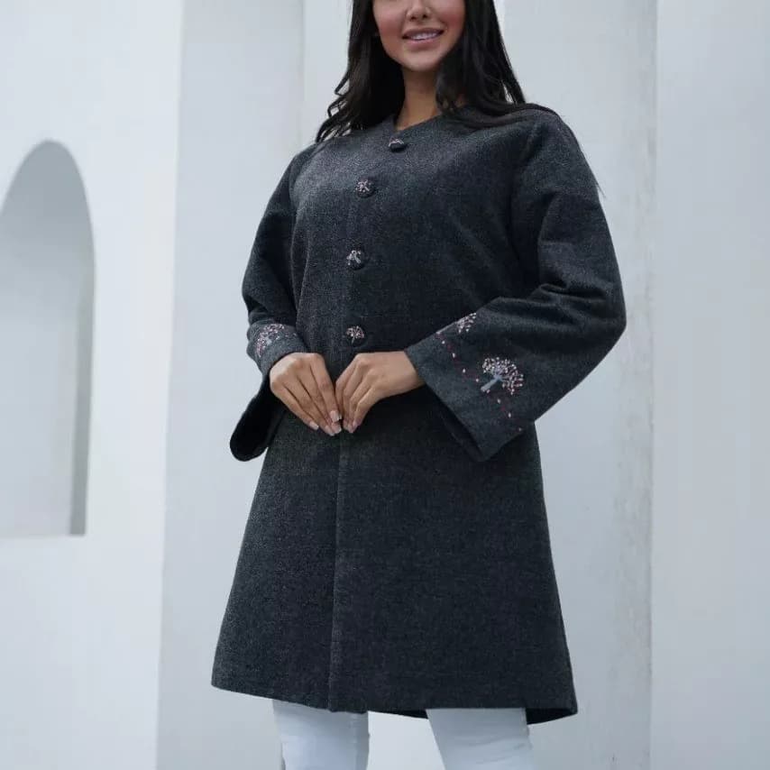 پالتو گلدوزی طرح درختی