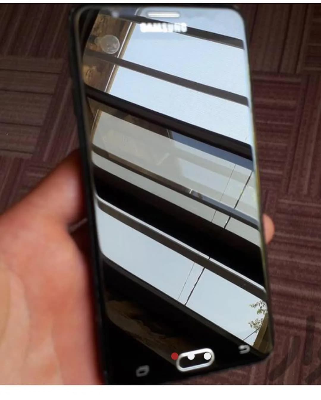گوشی سامسونگ J7 Prime 2017 32 گیگ، رنگ مشکی، جنس شیشه و فلز، لمسی، مستطیلی