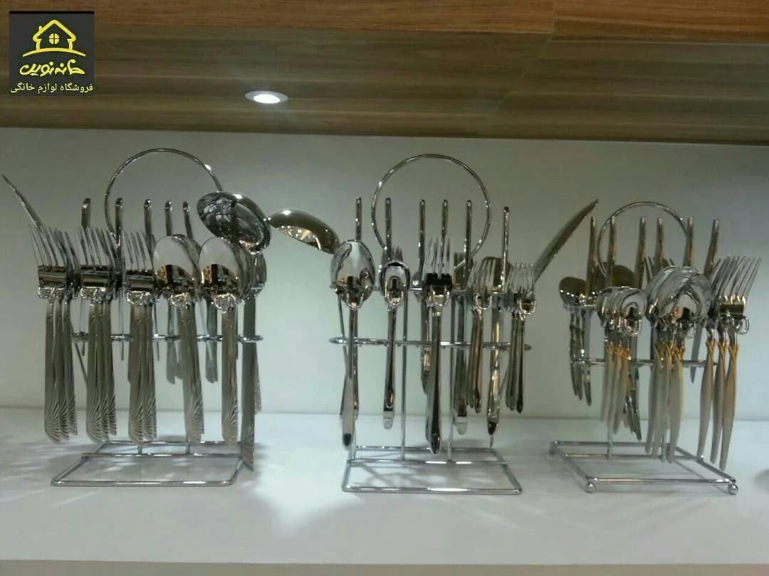 استند قاشق و چنگال عرشیا