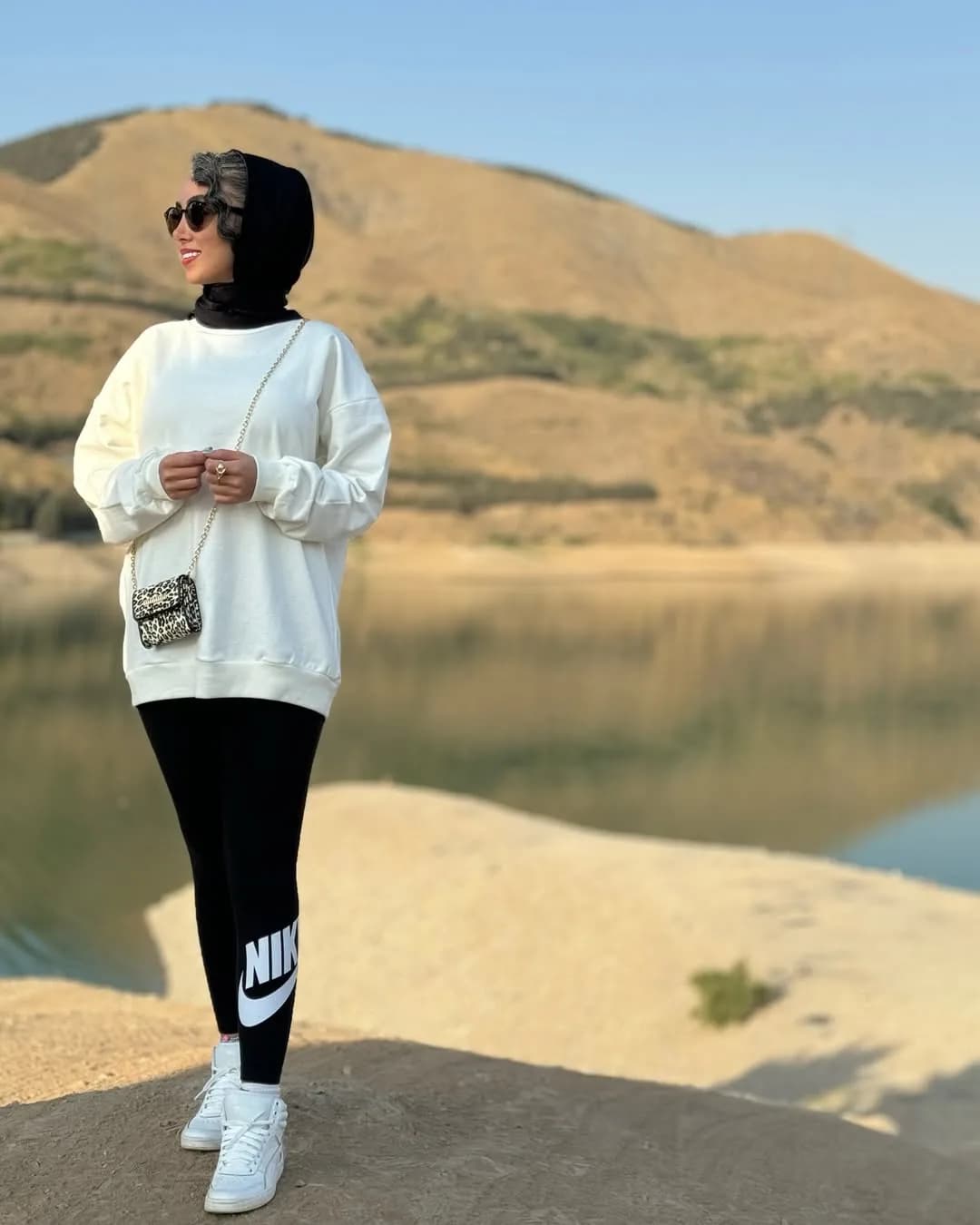 دورس سه نخ پنبهای توکرکی — رنگ سفید — نمای رویتن — آستین بلند