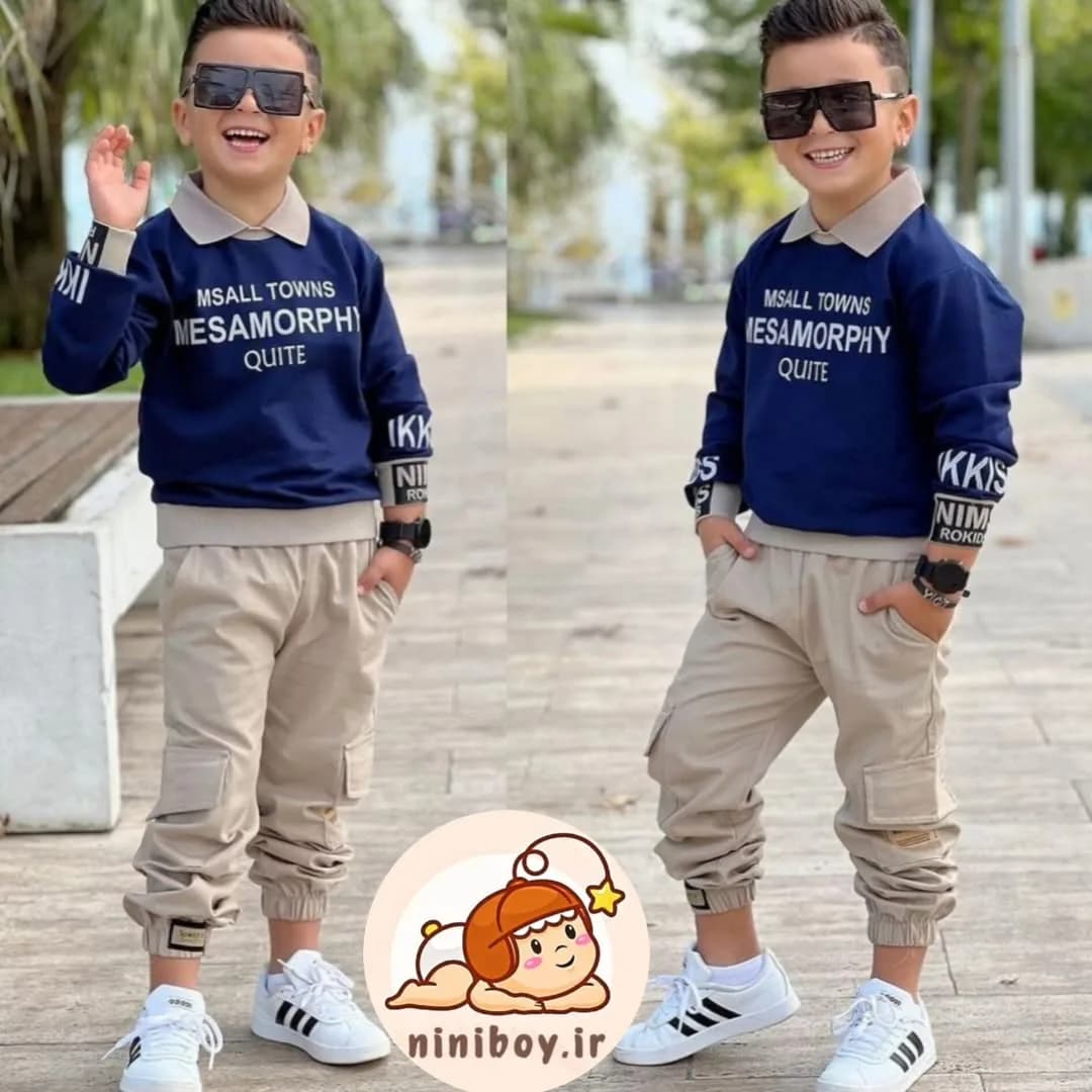 ست بلوز و شلوار کتان بنگال