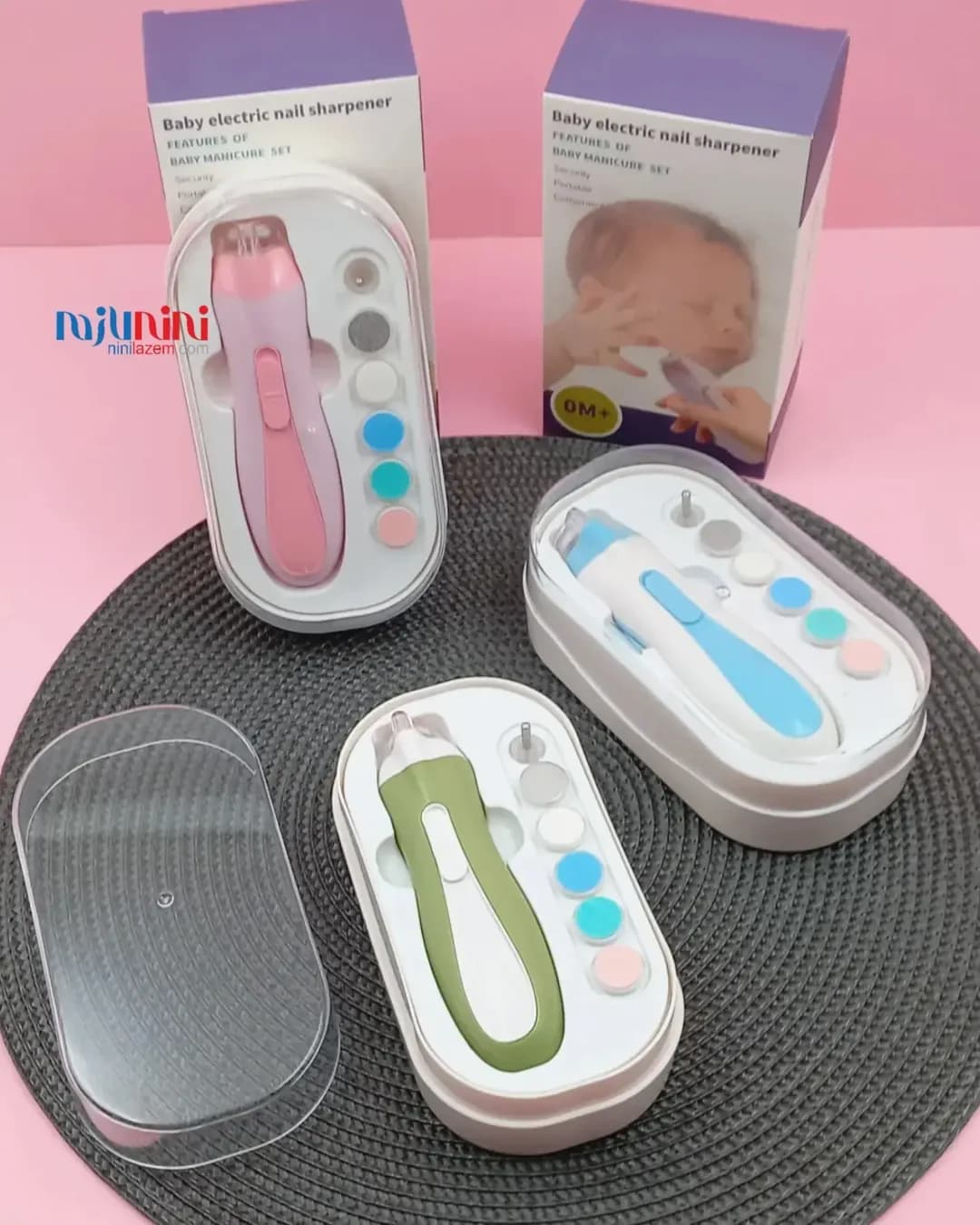 سوهان برقی ناخن کودک