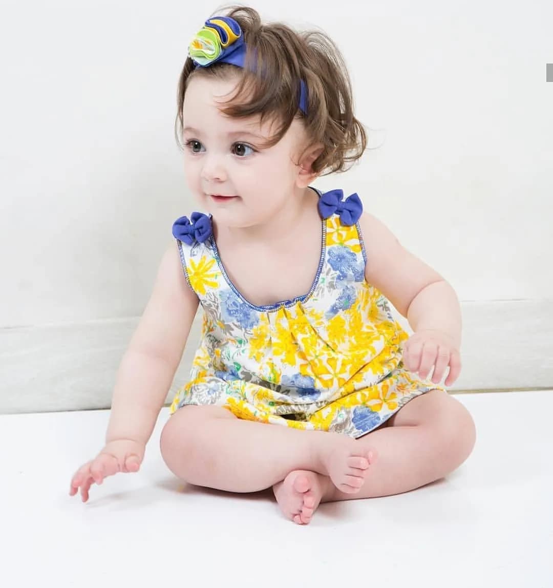 پیراهن نوزادی گل ژور لیدولند