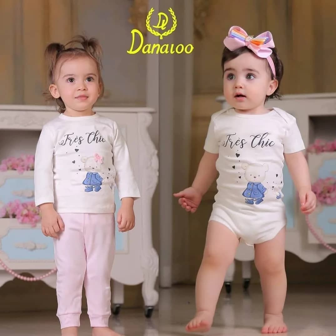 سرویس نوزادی ۱۹ تکه مدل خرس آبی