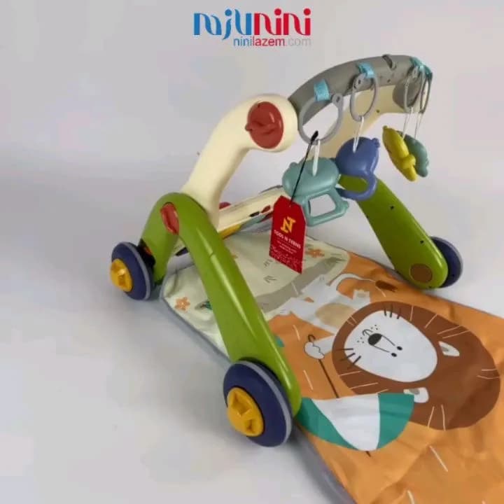تشک بازی پیانویی و واکر کودک ویوا کیدز