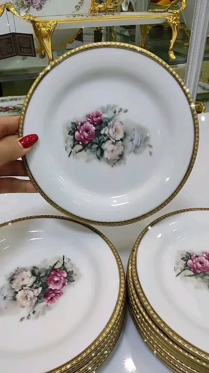 پیشدستی میوهخوری چینی قطر ۲۰ سانتیمتر