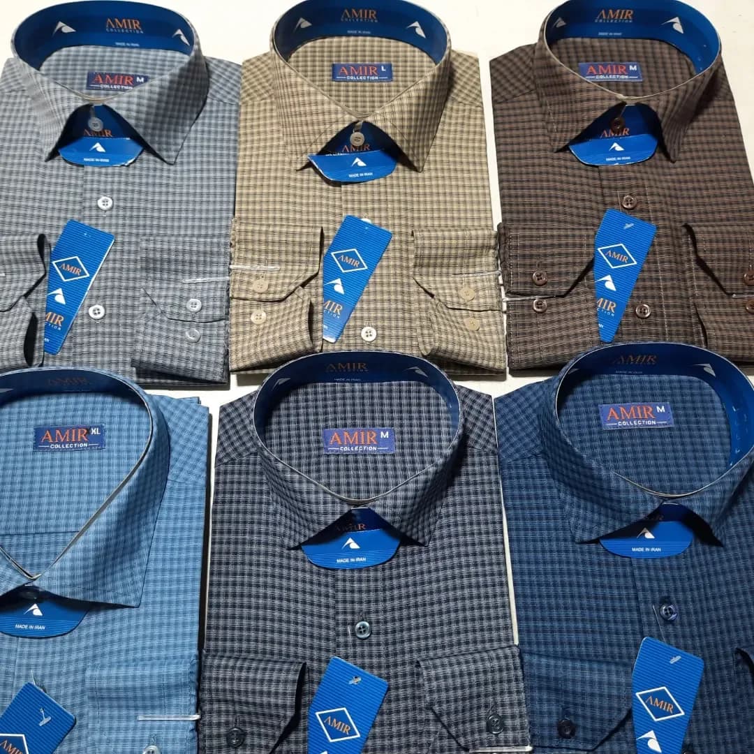 پیراهن کلاسیک مردانه کد 866