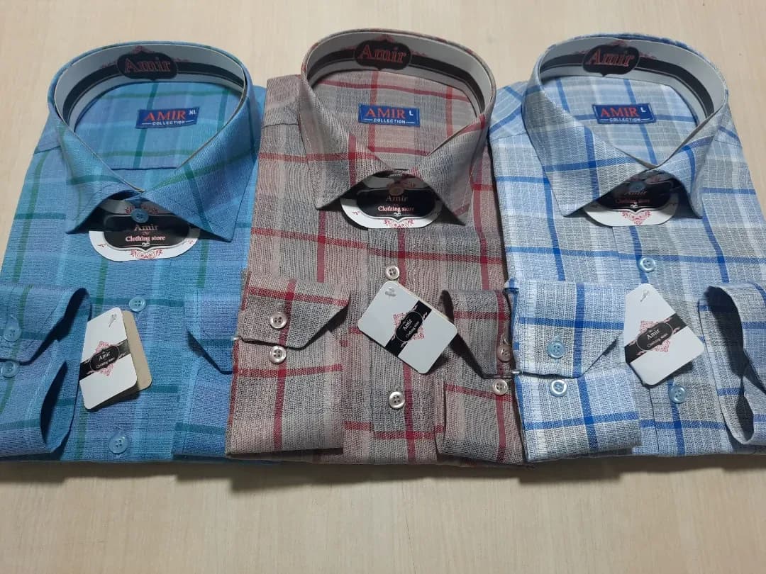 پیراهن کلاسیک مردانه کد ۱۲۵۴