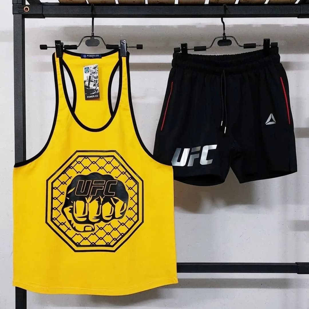 ست رکابی و شلوارک ورزشی UFC
