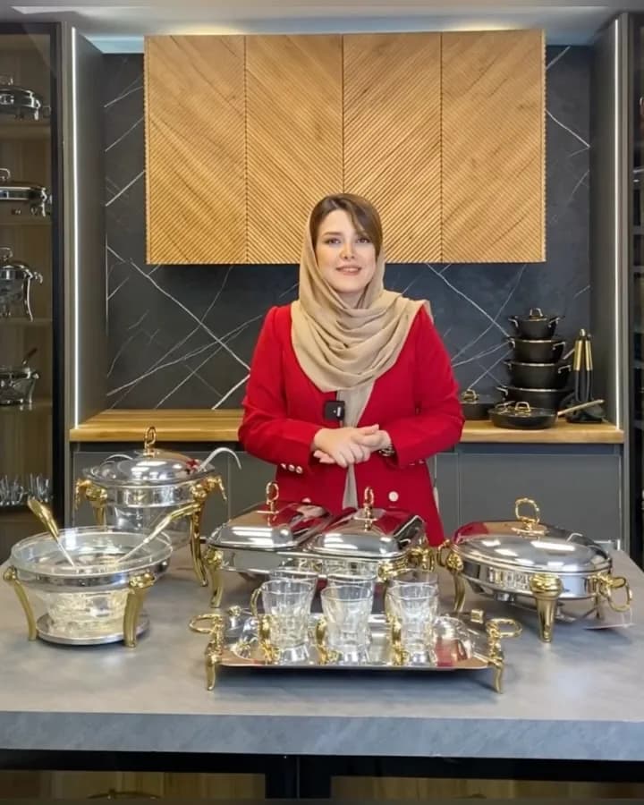سوفلهخوری نقرهای طلایی کالکشن روما رامیسا