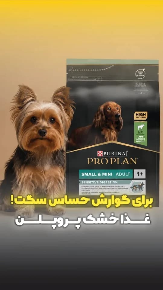 غذای خشک سگ Sensitive Digestion پروپلان