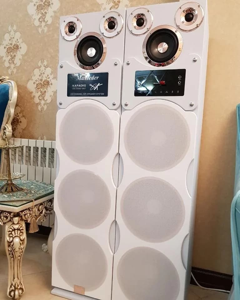 اسپیکر پخش خانگی بدنه چوب مکسیدر