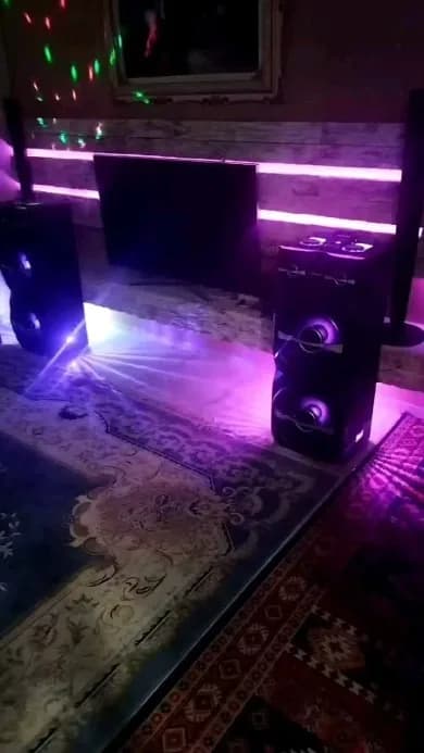 اسپیکر دیجی مکسیدر، رنگ مشکی، جنس پلاستیک، استوانهای بزرگ