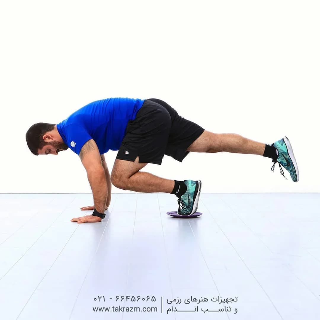اسلایدینگ دیسک Liveup، رنگ بنفش، جنس پلاستیک، دیسک تخت