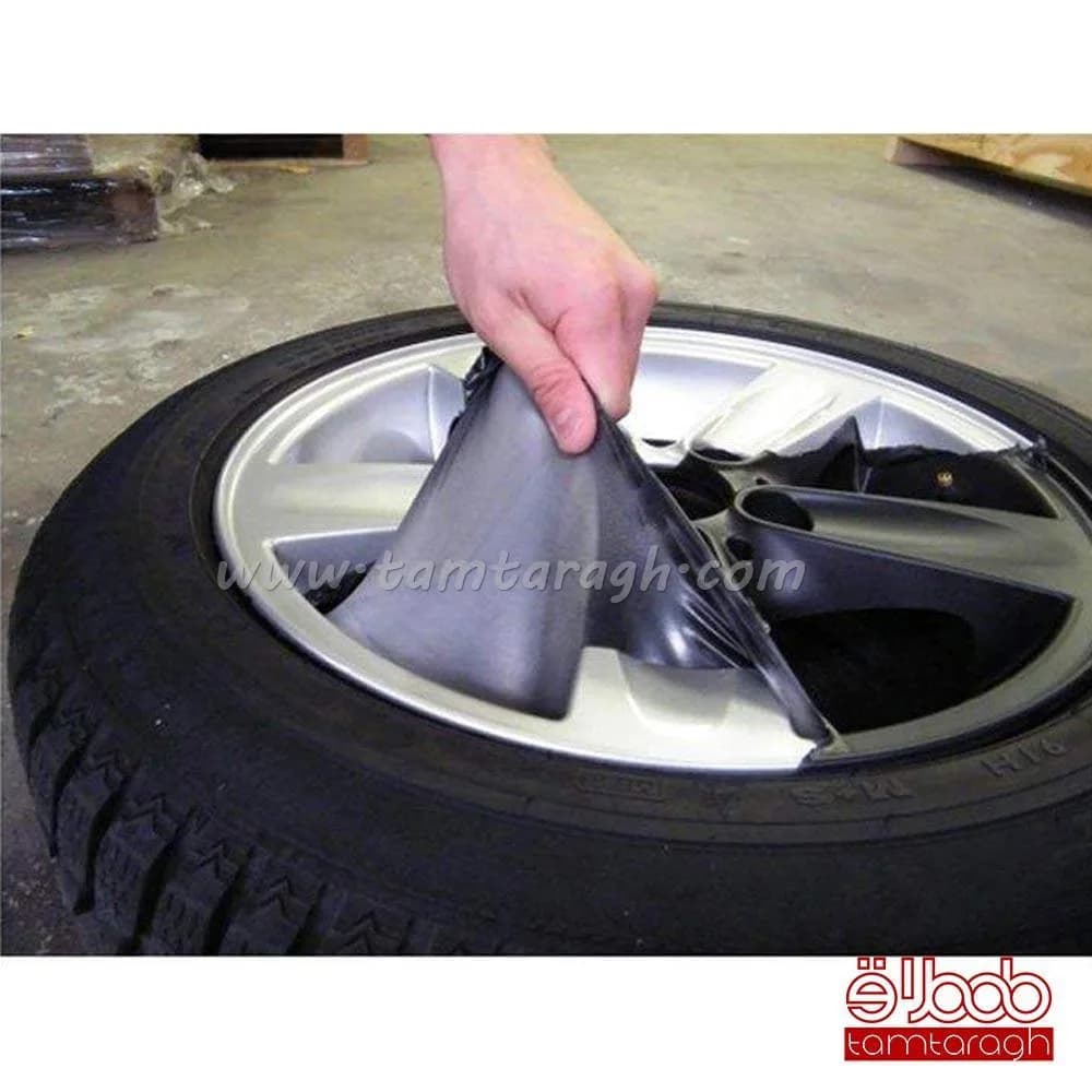 اسپری رنگ لاستیکی خودرو
