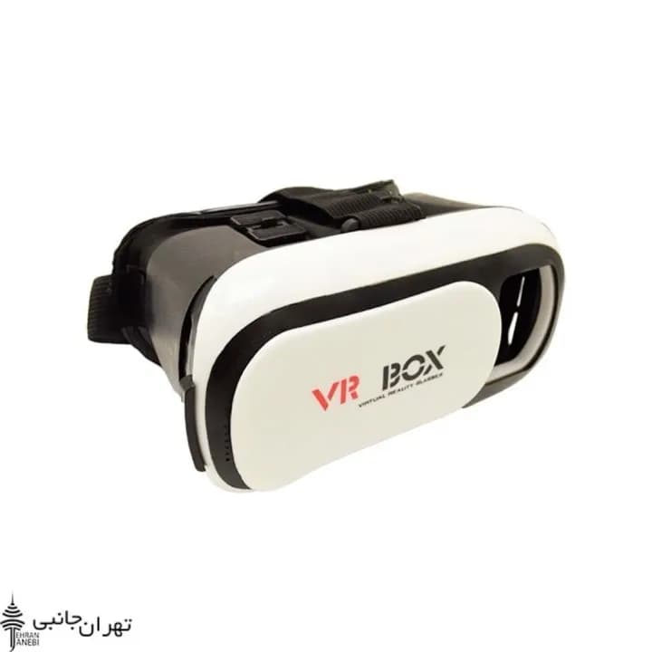 عینک واقعیت مجازی VR Box، رنگ سفید، مشکی و قرمز، جنس پلاستیک، هدست واقعیت مجازی