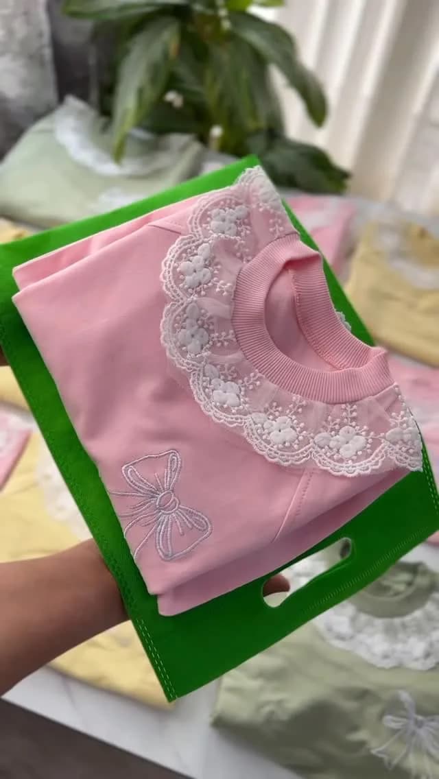 ست دورس و جوراب شلواری دخترانه