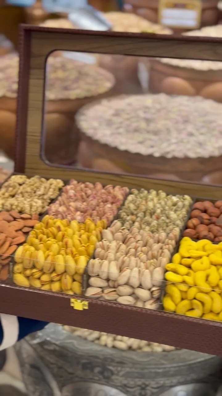 جعبه آجیل زربار