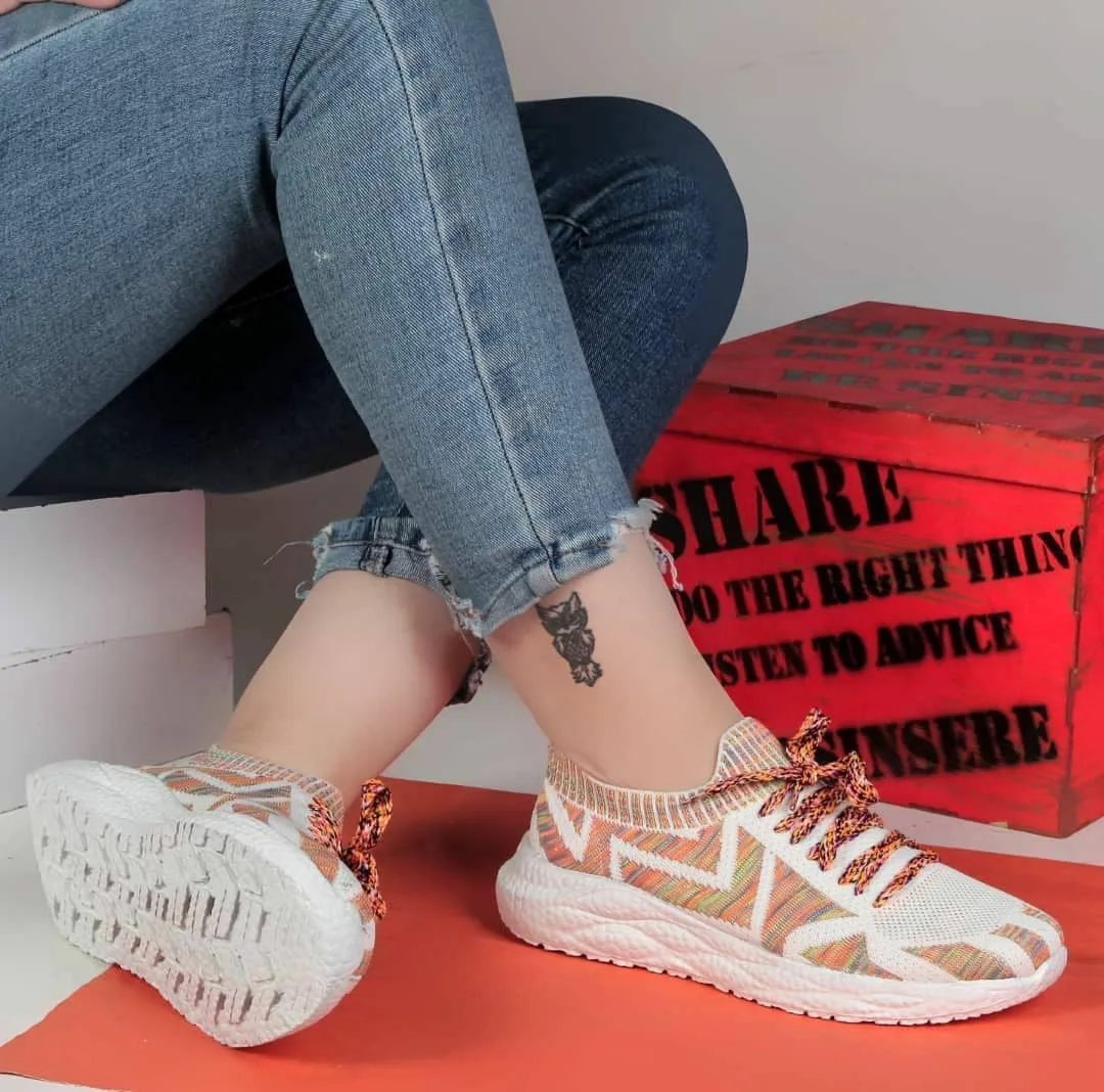 کتانی اسپرت زنانه (مجموعه رنگی) — عکس ۴