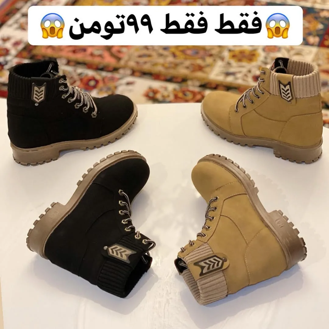 نیم بوت زنانه