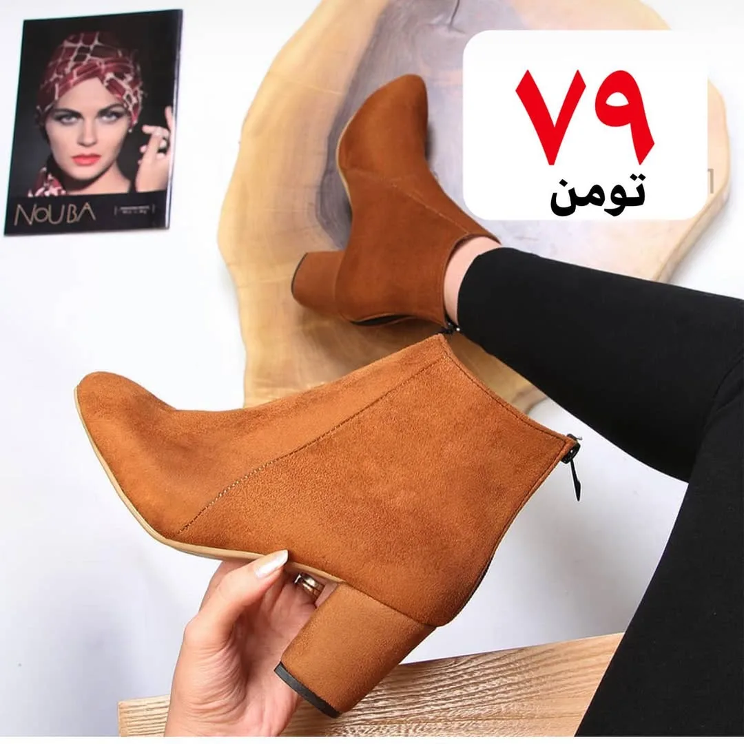 بوت پاشنه ۵ سانت — عکس ۴