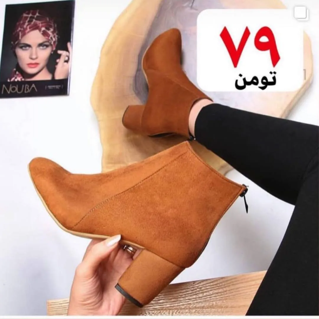 بوت پاشنه‌دار زنانه — عکس ۲