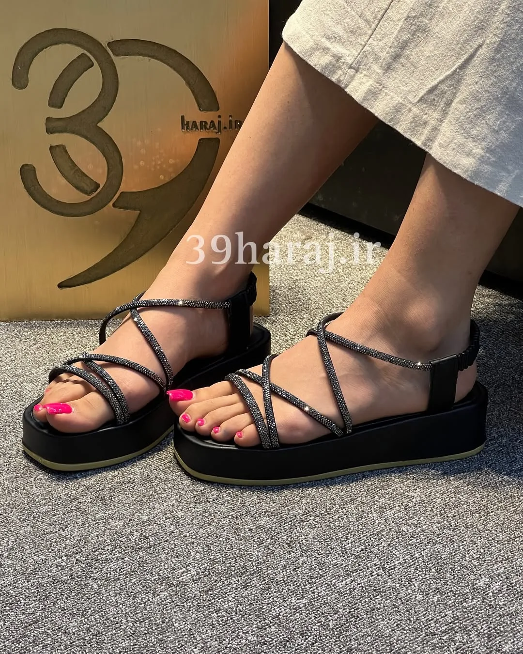 صندل فول نگین — عکس ۶