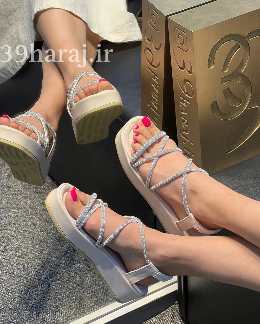 صندل فول نگین — عکس ۷