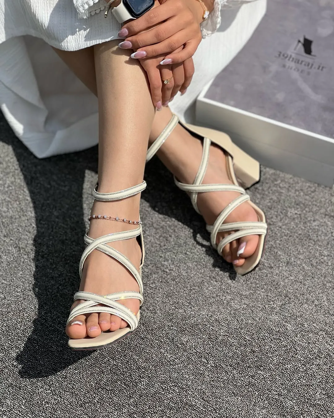 صندل پاشنه‌دار — عکس ۹