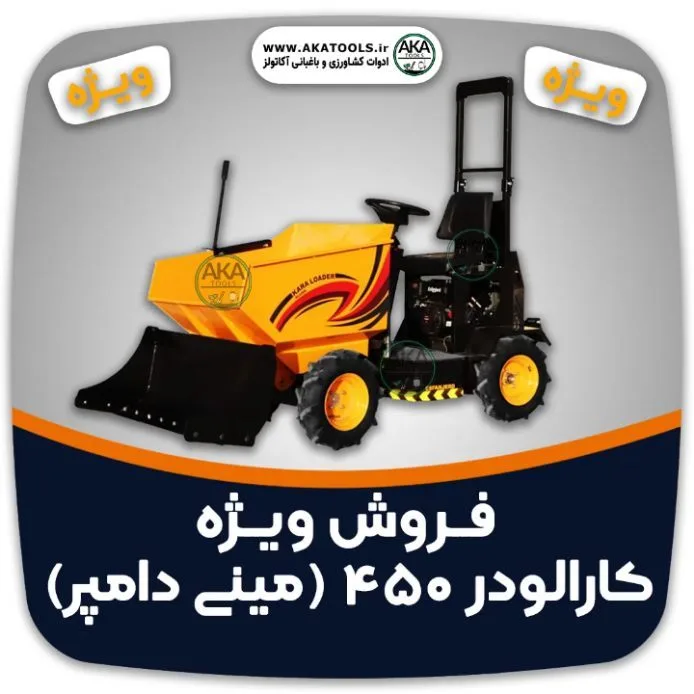 کارالودر ۴۵۰ مینی دامپر