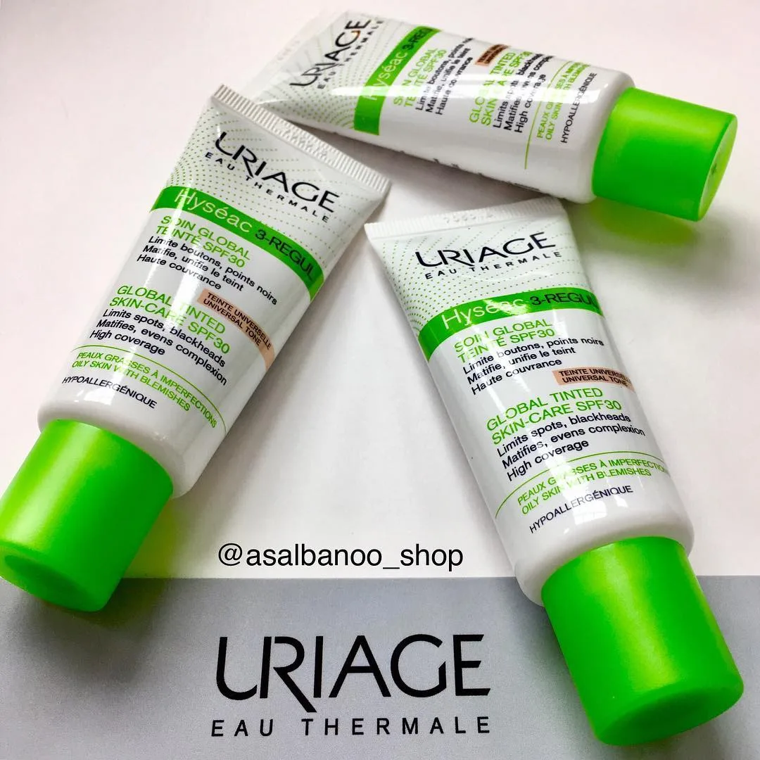 کرم ضد آفتاب رنگی ضد جوش SPF30 اورياژ