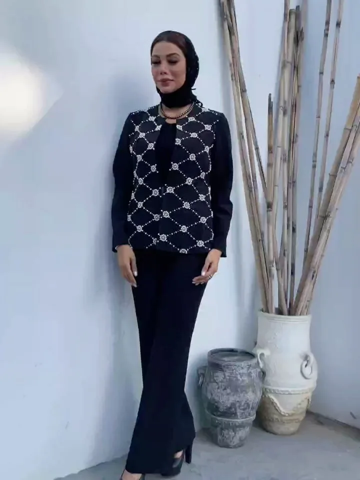 ست کت و شلوار مرواریددوزی — عکس ۹