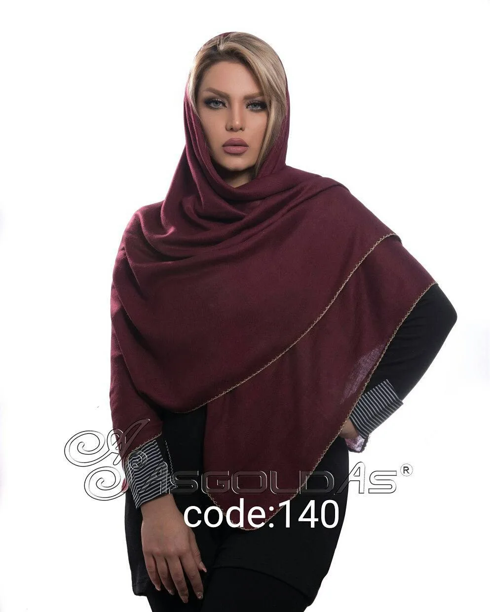 روسری نخی پاییزه قواره ۱۴۰