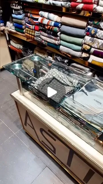 شال نخی پلیسه طرحدار برشکا