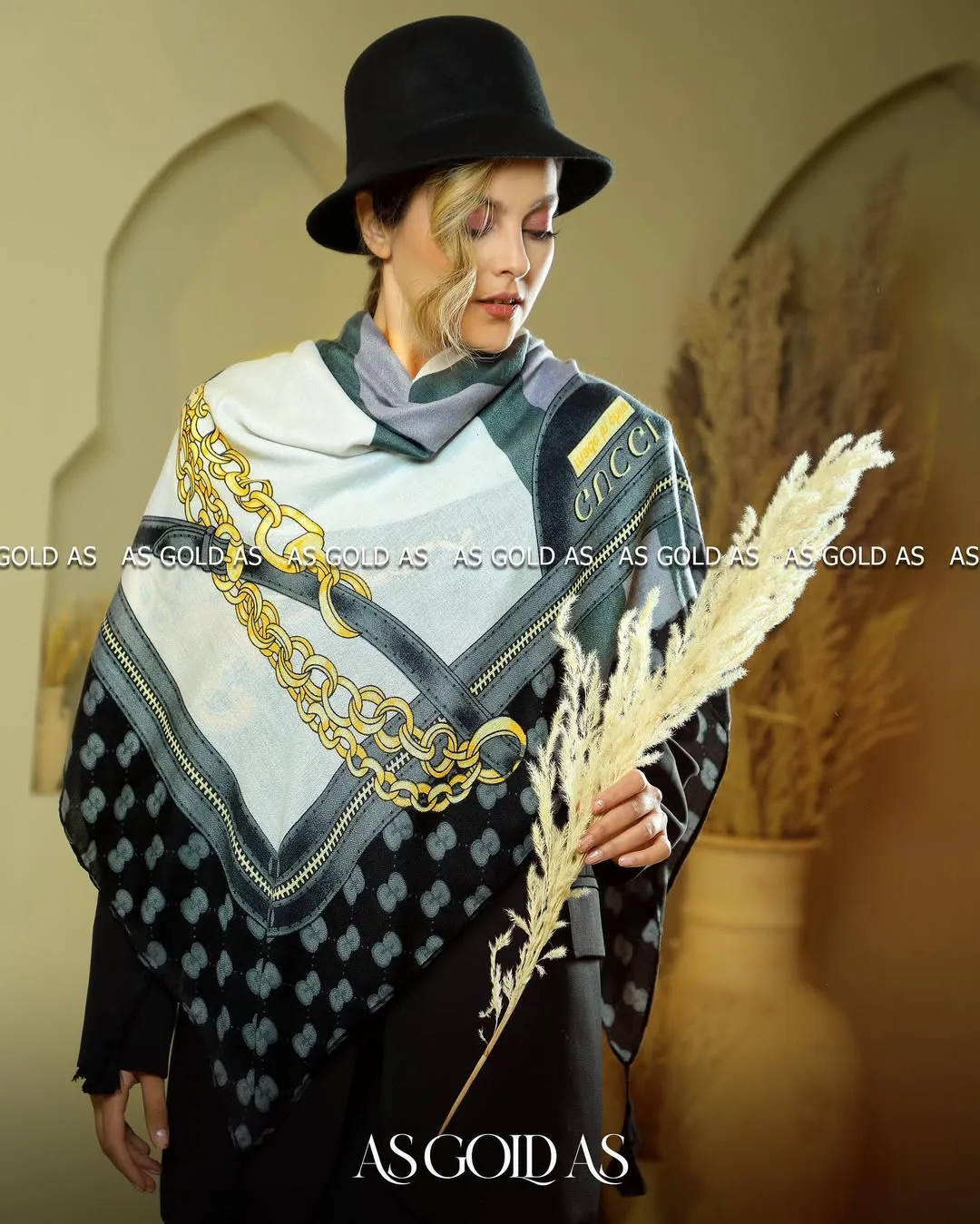 روسری ترک سایز ۱۴۰ آسگلداس