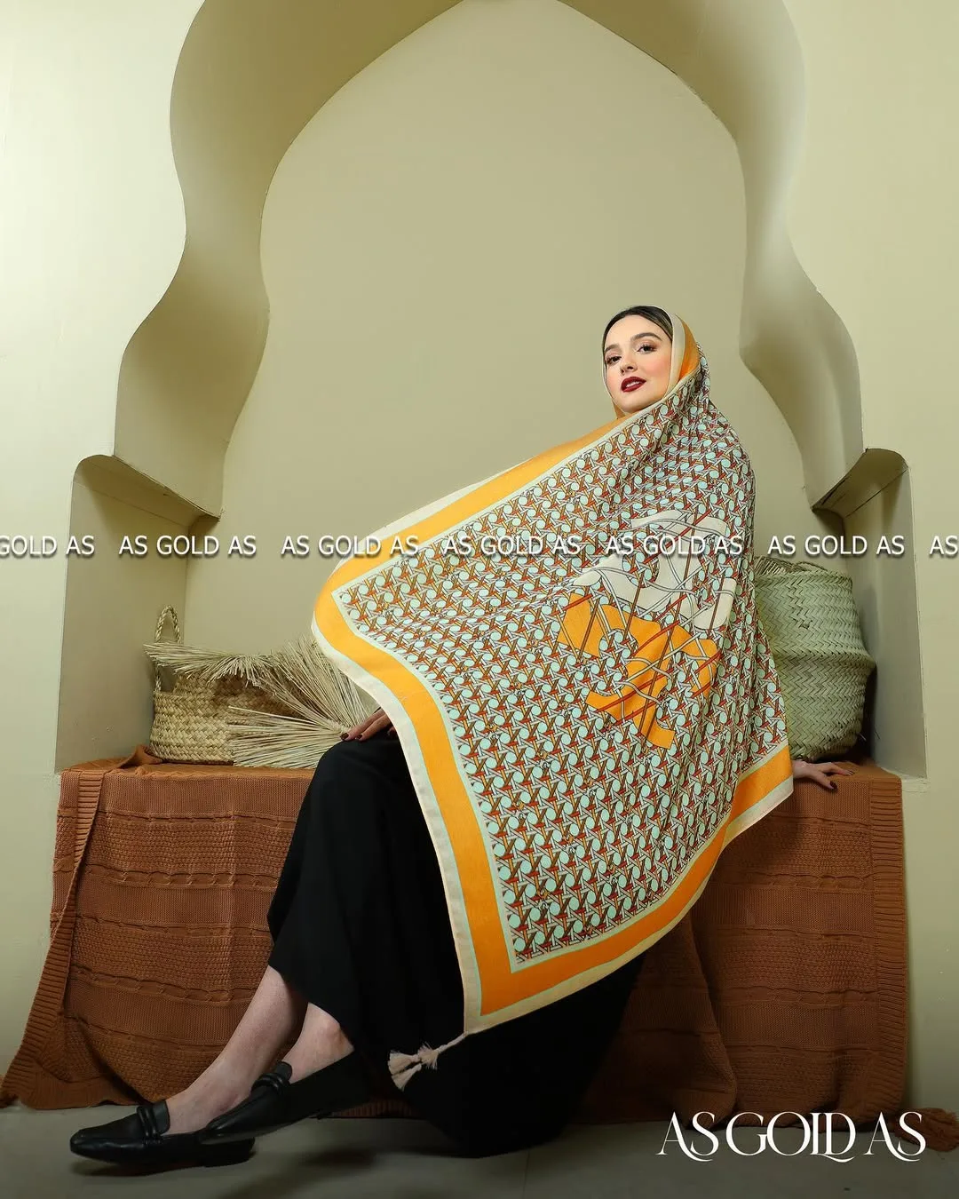 شال نخی ترک آسگلداس