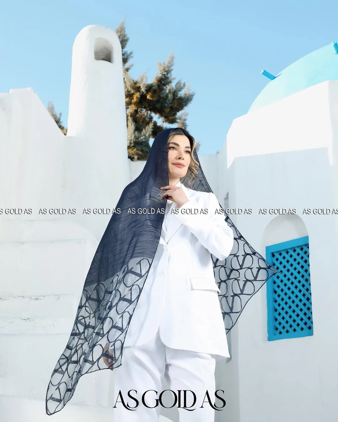 شال حریر ساتن کد ۱۰۰۶۹ آسگلداس