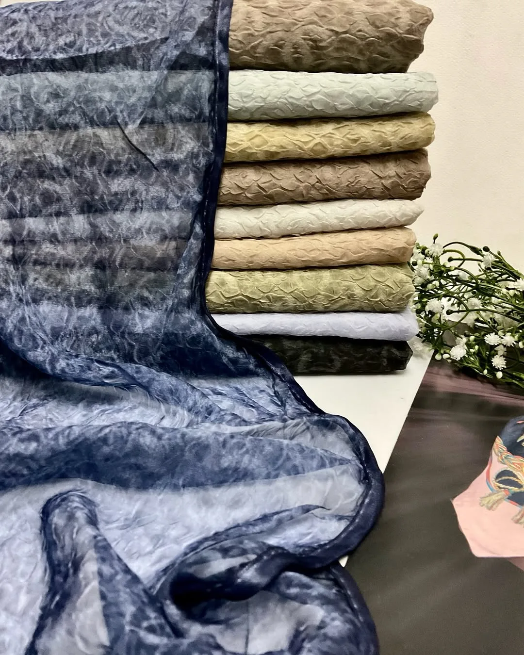 شال چروک طرح شنل مجلسی — عکس ۲
