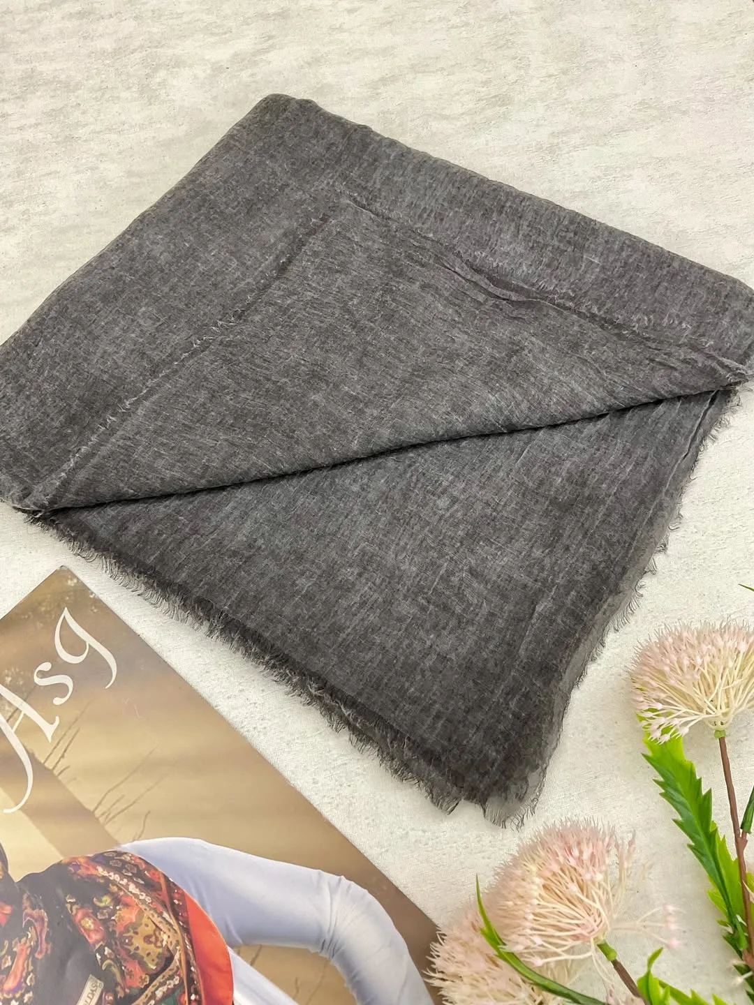روسری نخی چروک دور ریش ۱۲۰