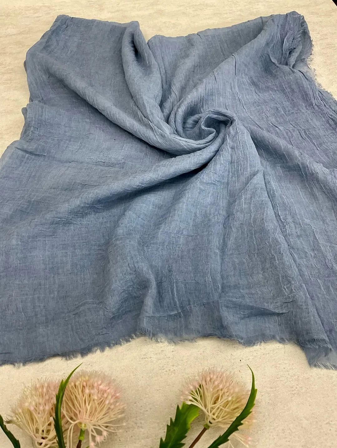 روسری نخی چروک دور ریش ۱۲۰ — عکس ۶