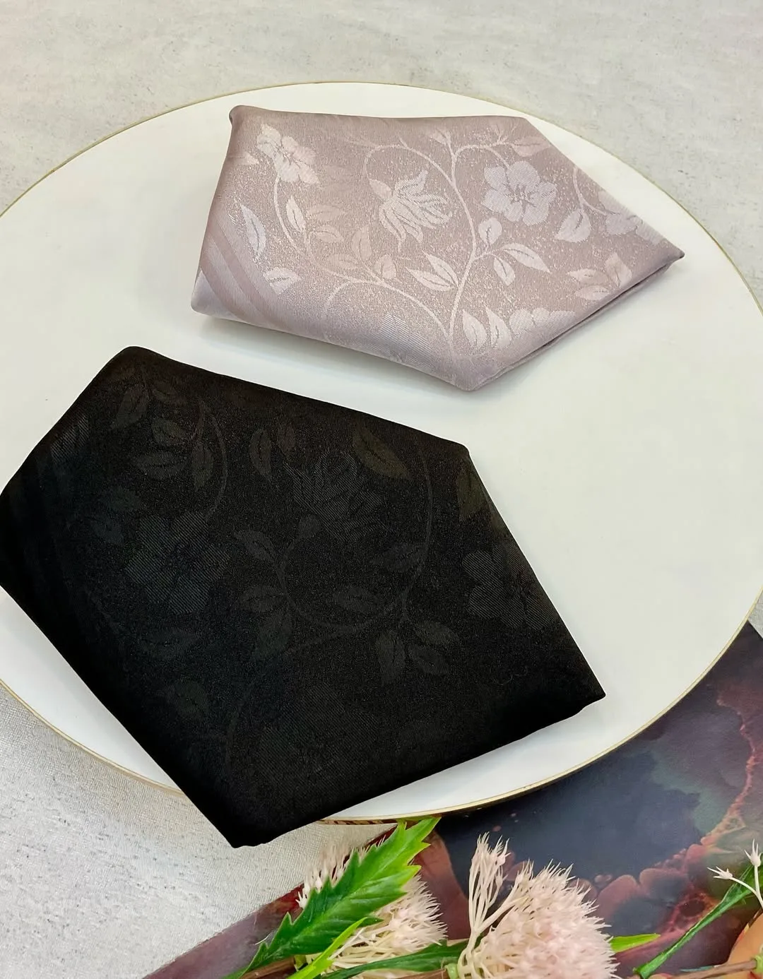 روسری ابریشم دورو — عکس ۶